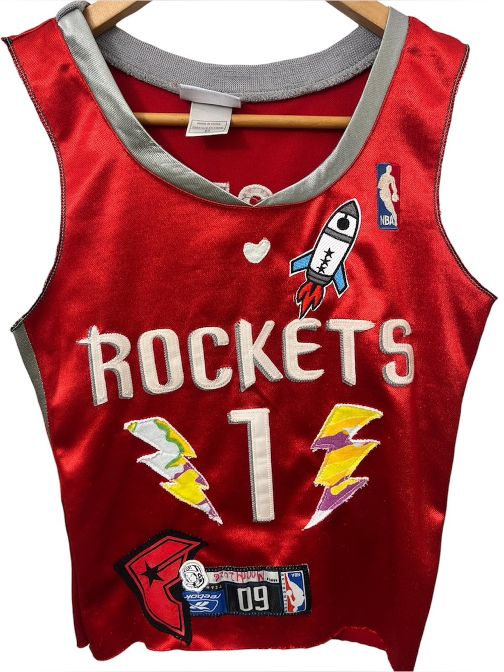Custom made 1 of 1 Tracy Mcgrady crop top size small